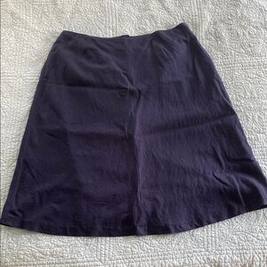 Talbots Navy, Linen Skirt